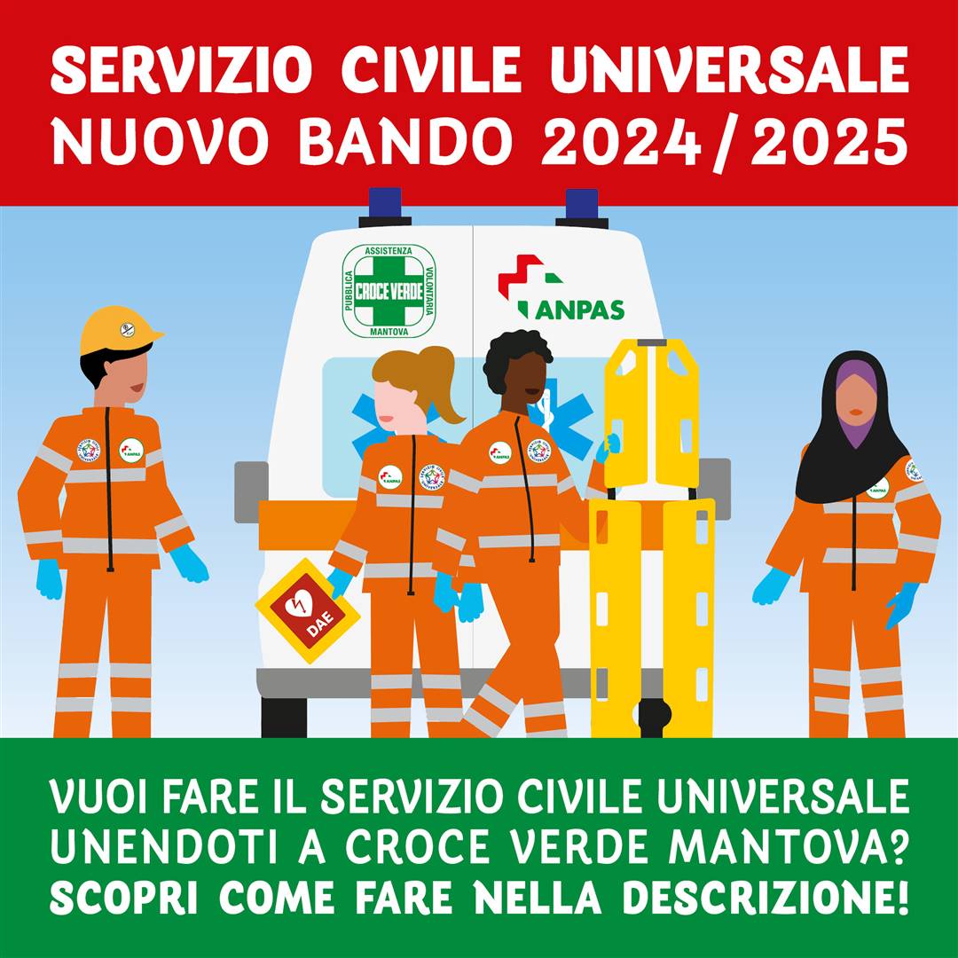 NUOVO Bando Servizio Civile Universale 2024/2025